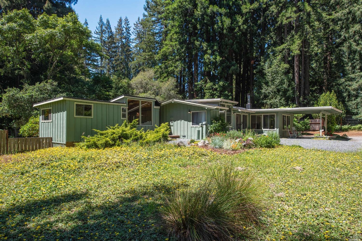 14111 Occidental Road Sebastopol, CA 95472 - Photo 1 of 1 a house view with swimming pool in front of it