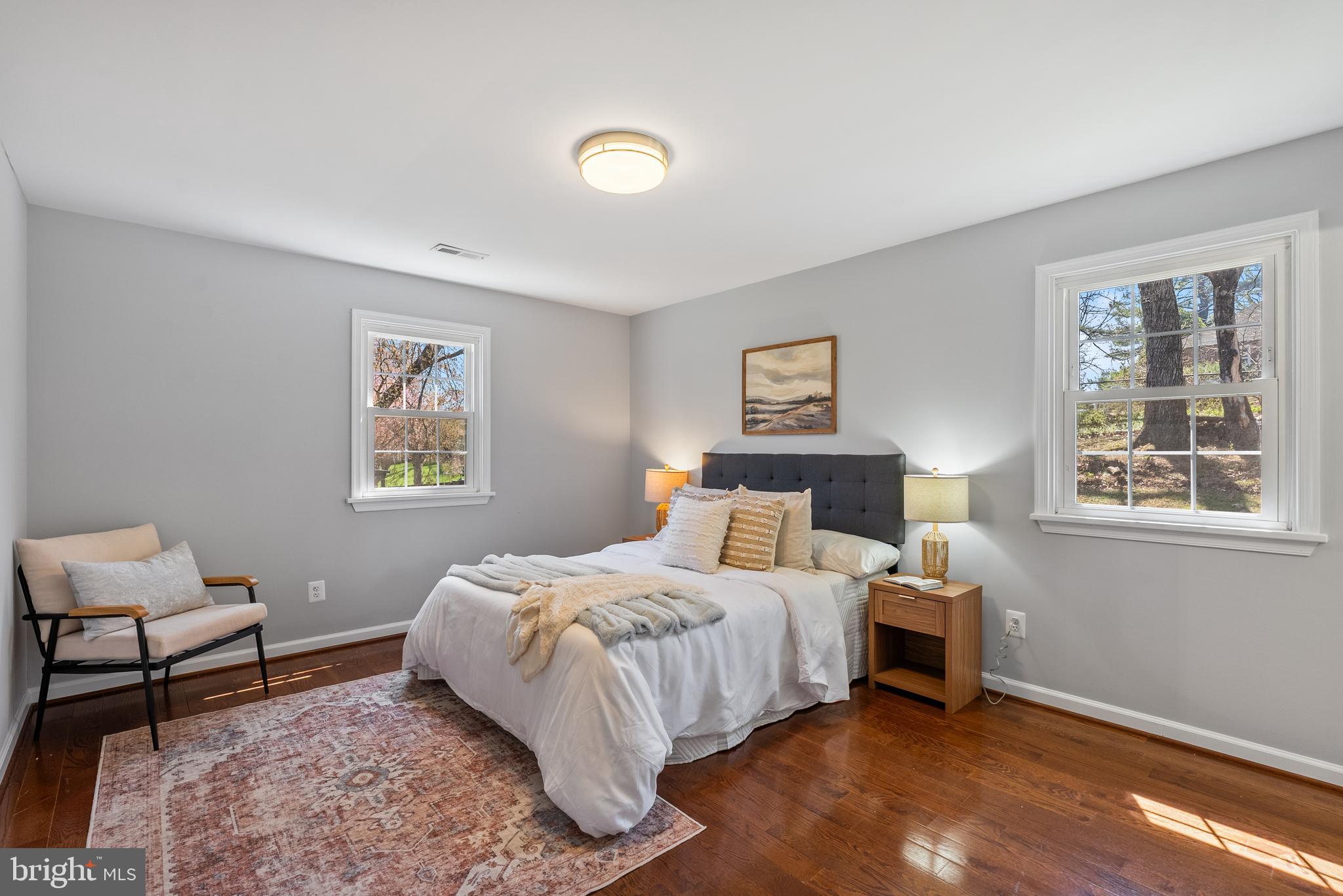 10021 Fox Den Road Ellicott City, MD 21042 - Photo 15 of 41 a bedroom with a bed and a window