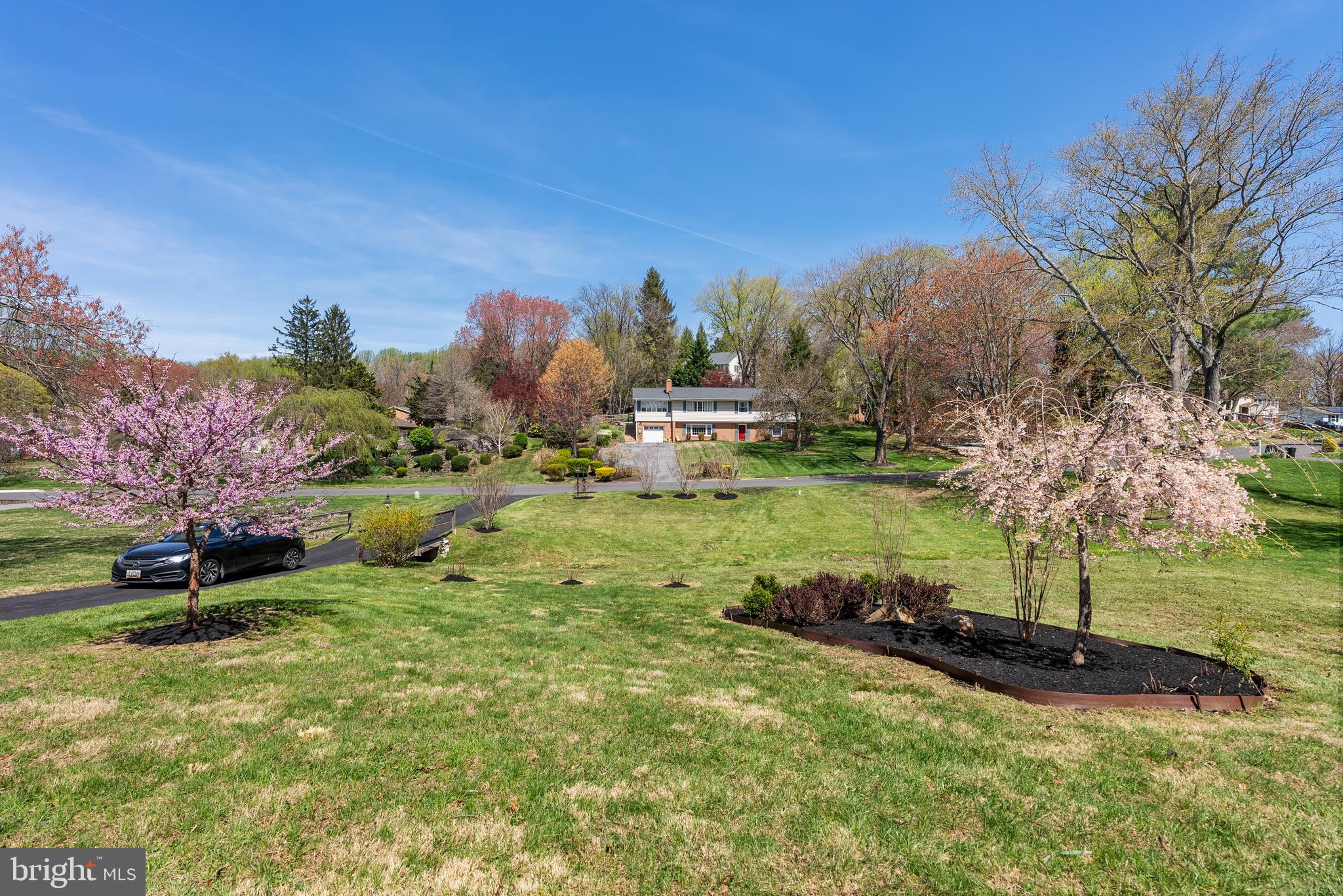 10021 Fox Den Road Ellicott City, MD 21042 - Photo 30 of 41 a view of a garden with a house