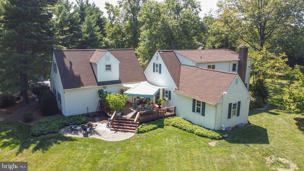 1609 Walton Road Blue Bell, PA 19422 - Photo 54 of 64 a aerial view of a house with yard patio and deck