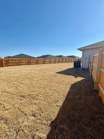 a house view with a outdoor space