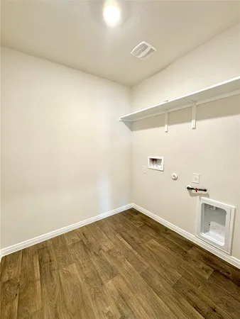 wooden floor in a room