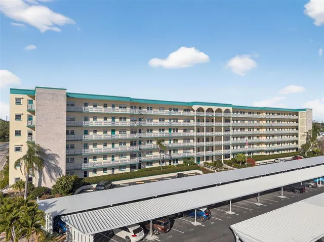 a view of a city from a balcony