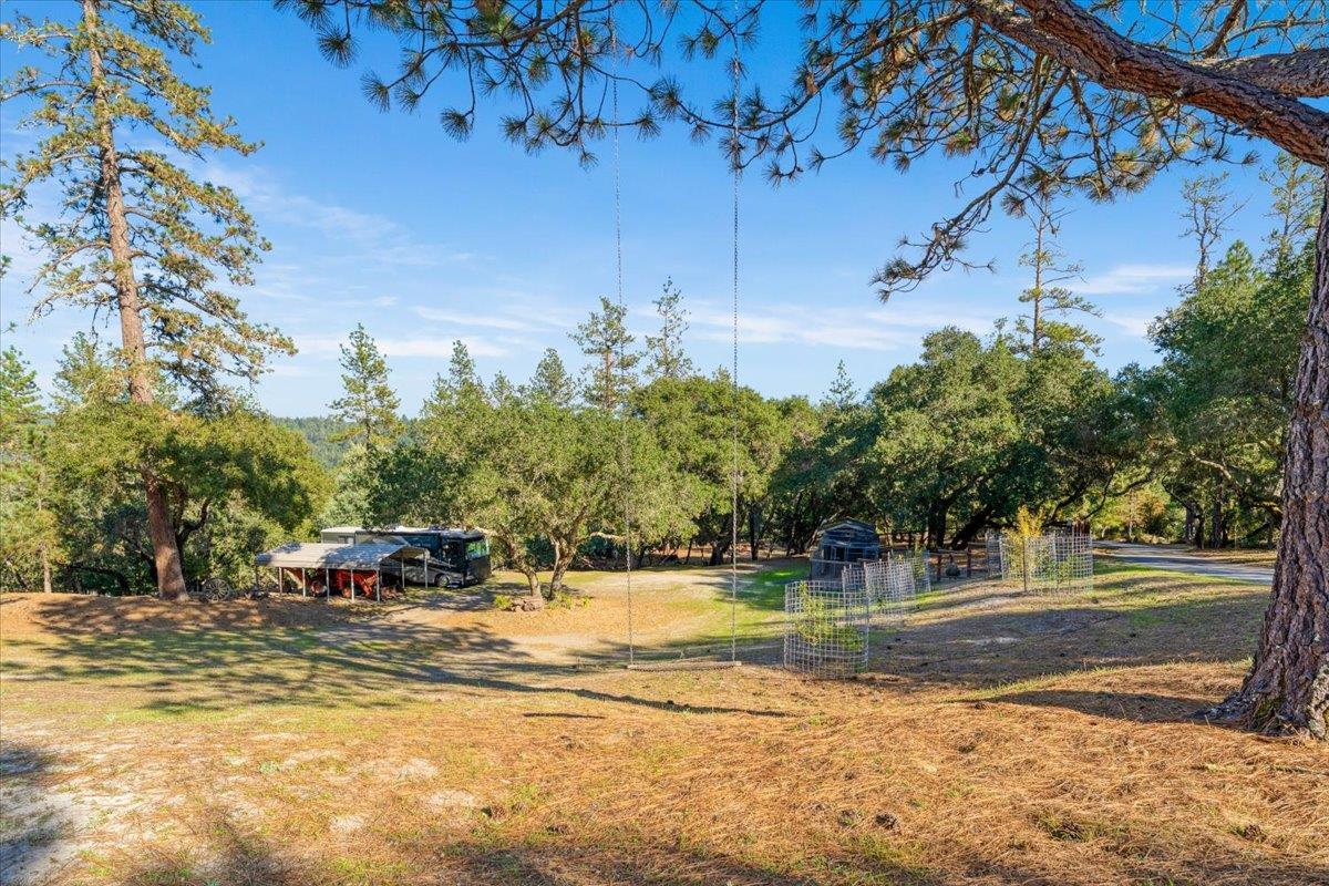 7409 Hihn Road Ben Lomond, CA 95005 - Photo 83 of 101 a view of a swimming pool with an outdoor space