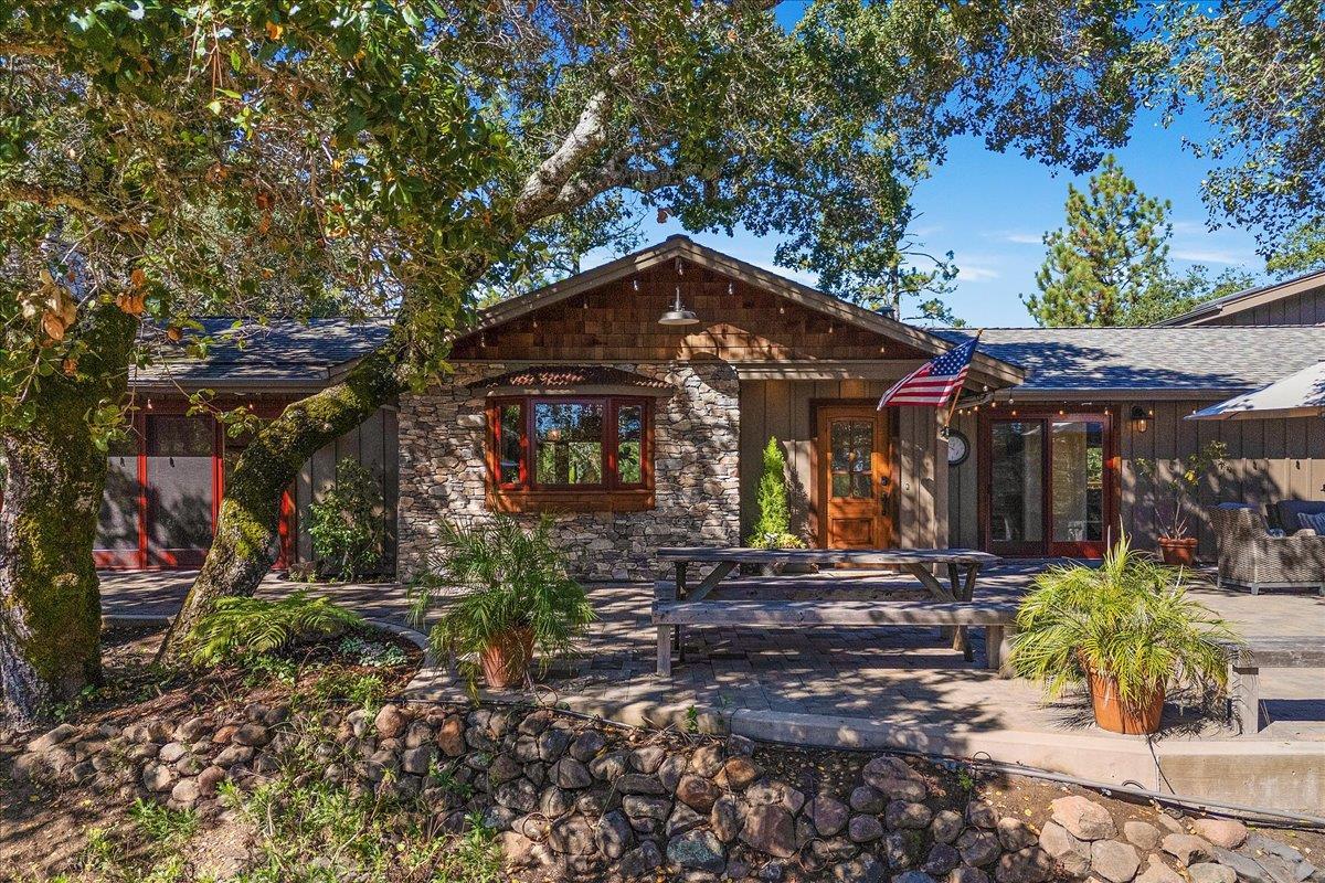 7409 Hihn Road Ben Lomond, CA 95005 - Photo 97 of 101 a view of a house with a yard