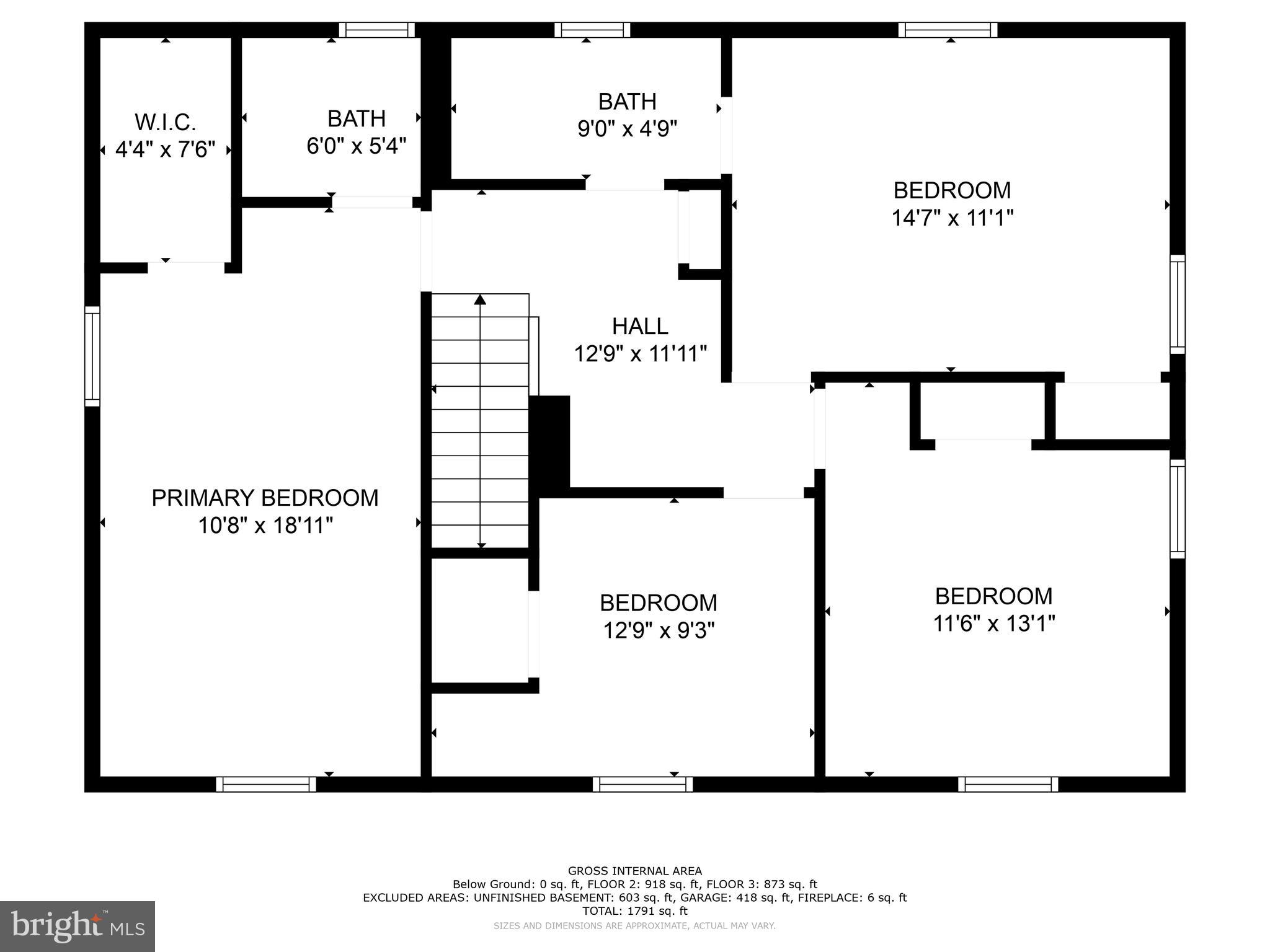 16524 Redland Road Derwood, MD 20855 - Photo 34 of 35 Upper floor