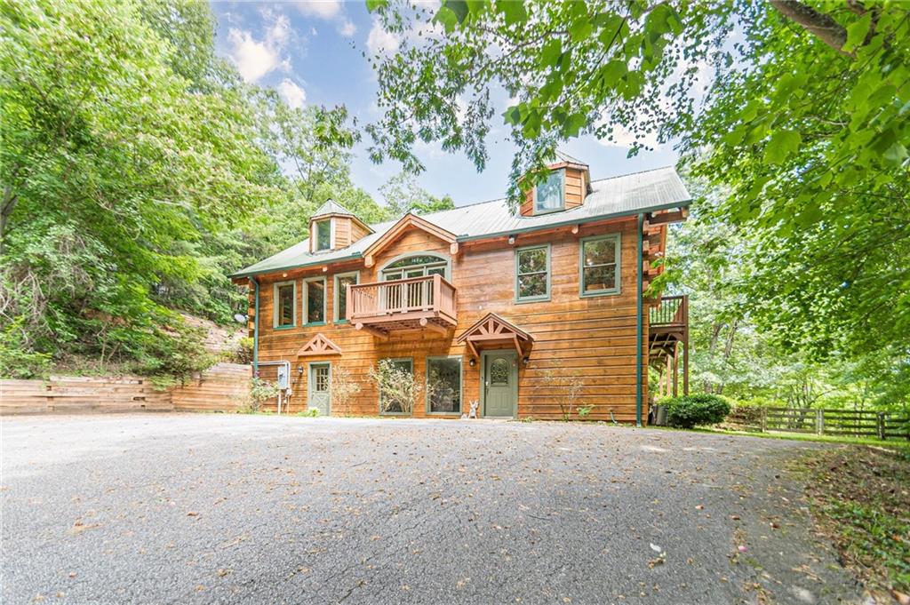 45 Chestatee River Ridge Dahlonega, GA 30533 - Photo 5 of 74 front view of a house with a street