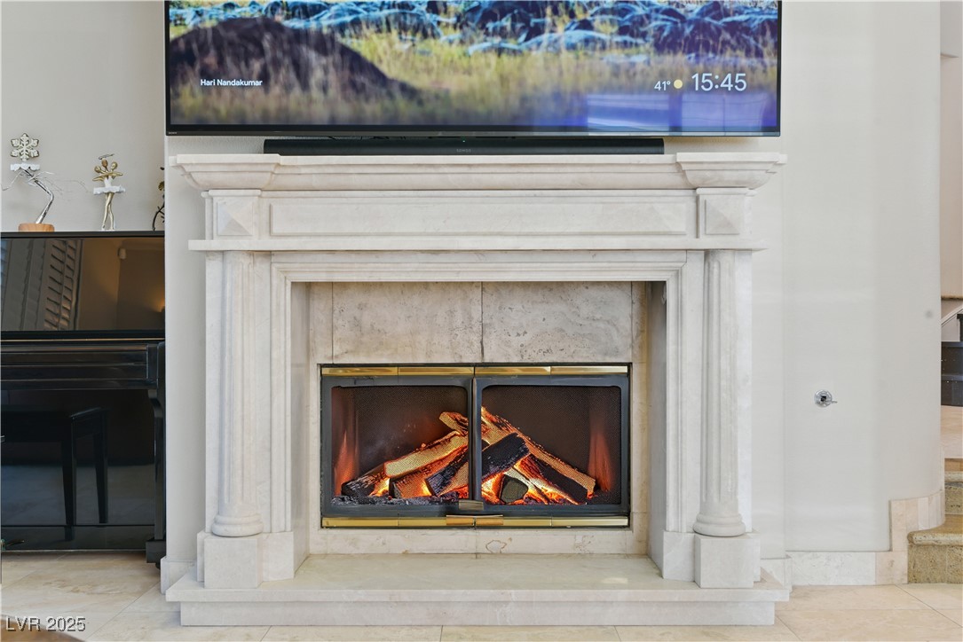 8215 Crow Valley Lane Las Vegas, NV 89113 - Photo 26 of 43 Detailed view of a fireplace
