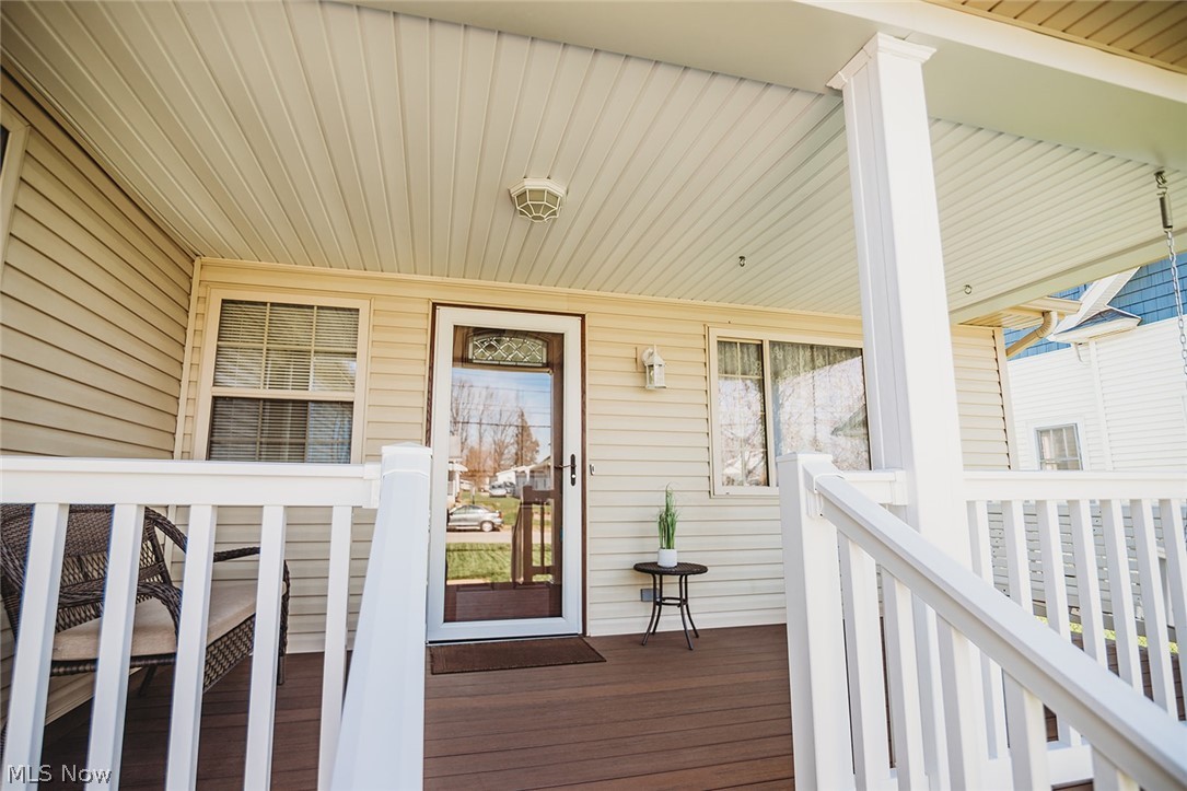 808 28th Street Vienna, WV 26105 - Photo 5 of 47 Covered front porch with Trex decking
