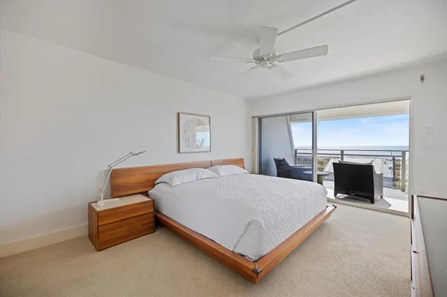 a view of a city with tall buildings