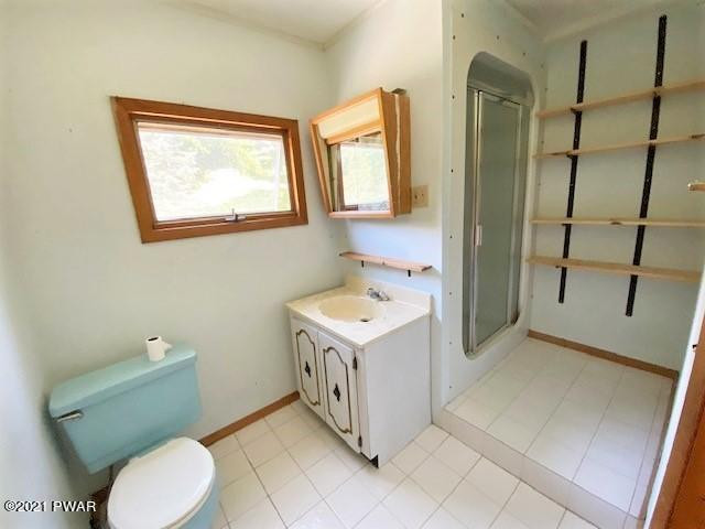 93 Miller Road Beach Lake, PA 18405 - Photo 28 of 53 a bathroom with a toilet sink and mirror