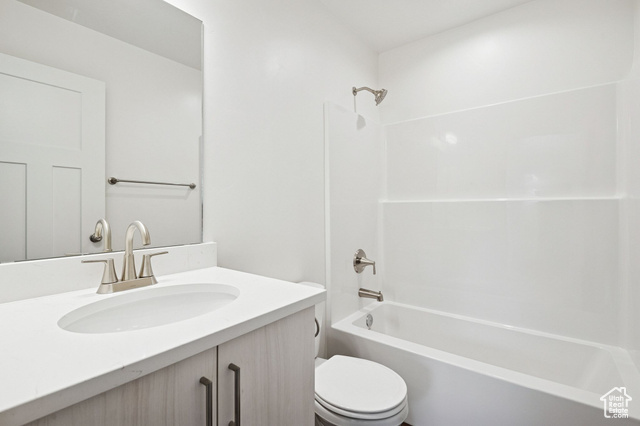 1615 North Angel Street, Unit I Layton, UT 84041 - Photo 25 of 56 Bathroom featuring bathing tub / shower combination and vanity