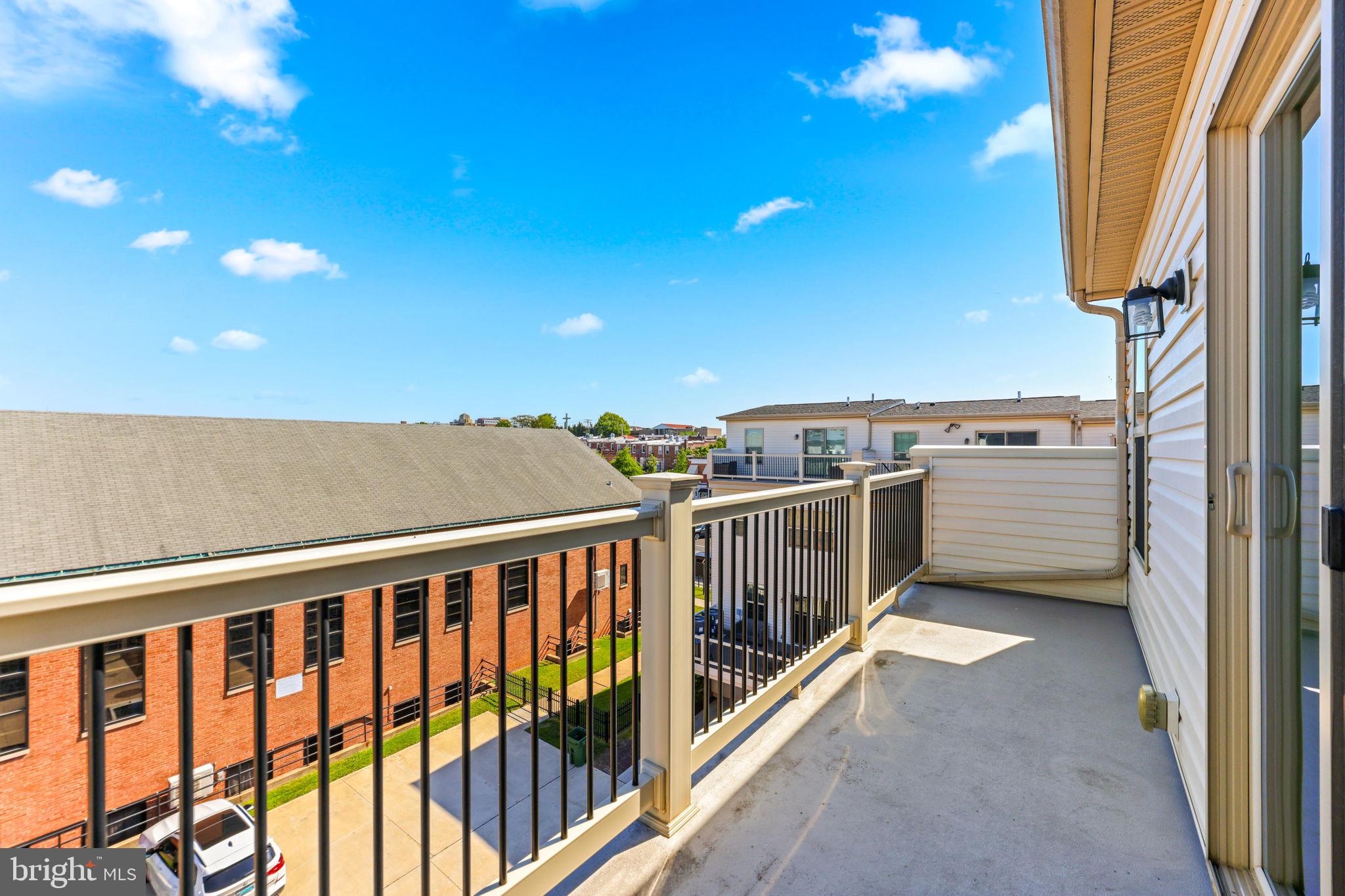 4648 Hudson Street Baltimore, MD 21224 - Photo 41 of 46 a view of a balcony