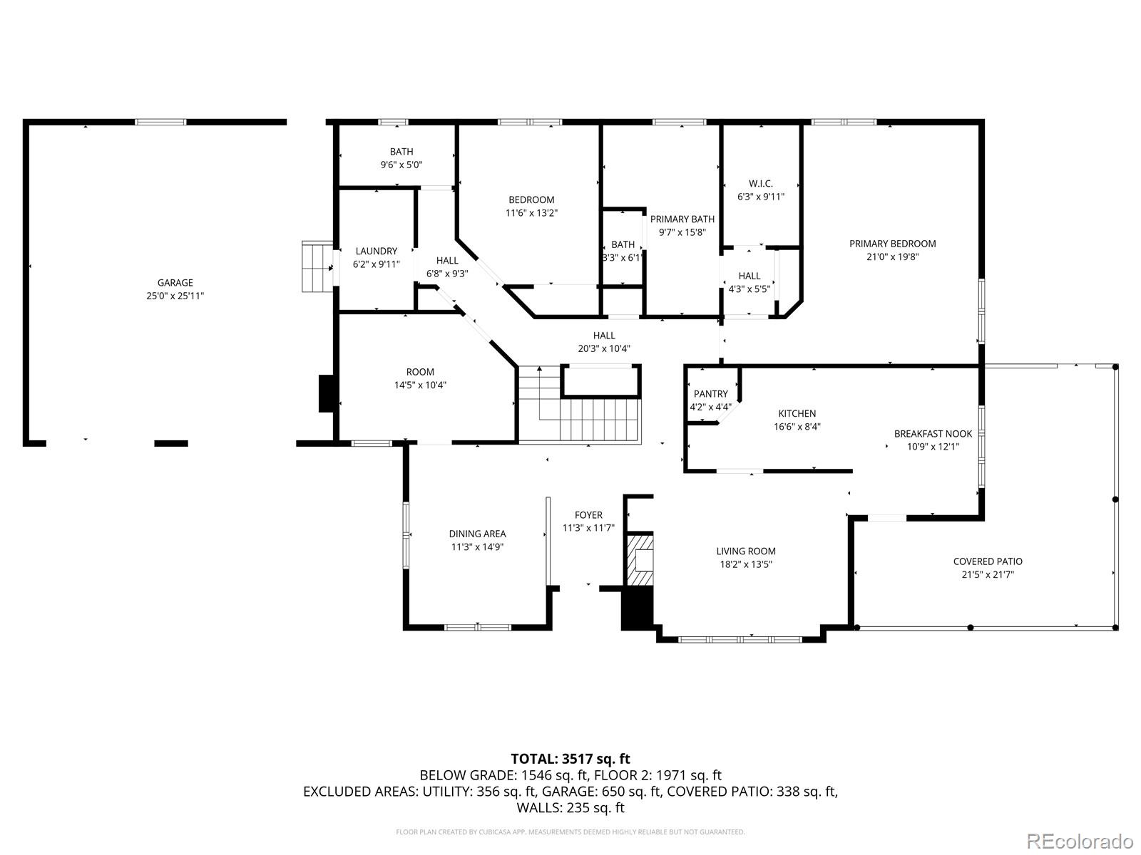19085 Merry Men Circle Monument, CO 80132 - Photo 49 of 50 a picture of a floor plan