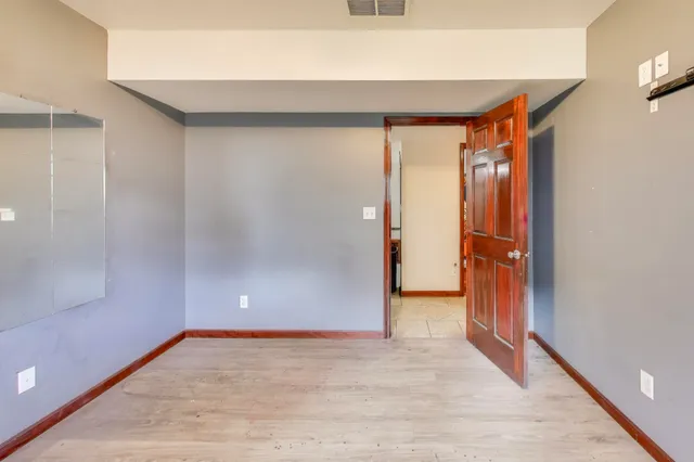 a view of empty room