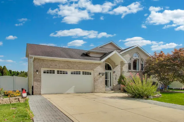 a view of a house with a patio
