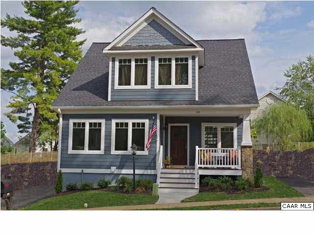 108 Burnet Way Charlottesville, VA 22902 - Photo 1 of 8 a view of a house with a yard and wooden fence