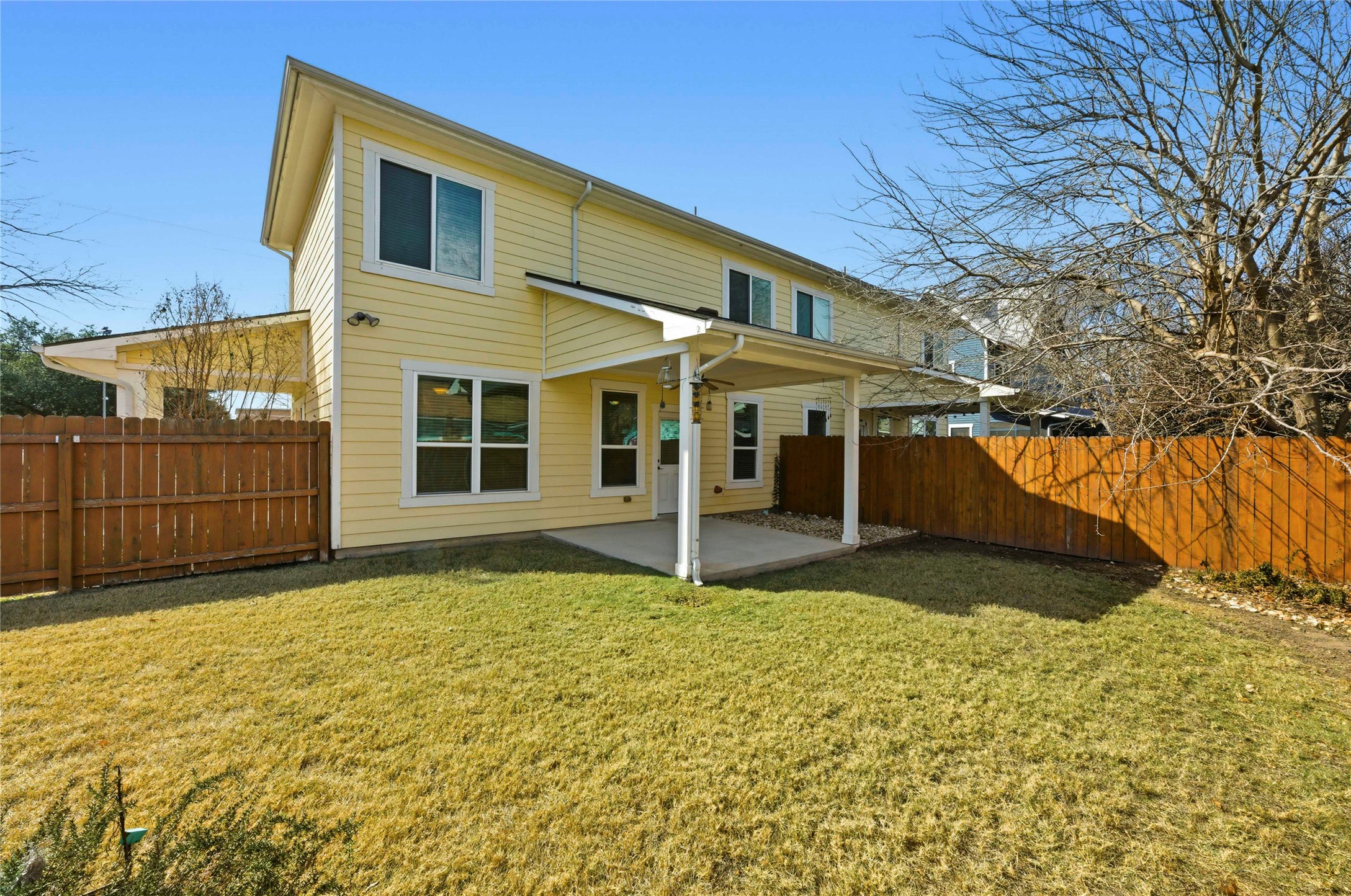 1620 Haskell Street, Unit B Austin, TX 78702 - Photo 26 of 27 a view of a house with a yard
