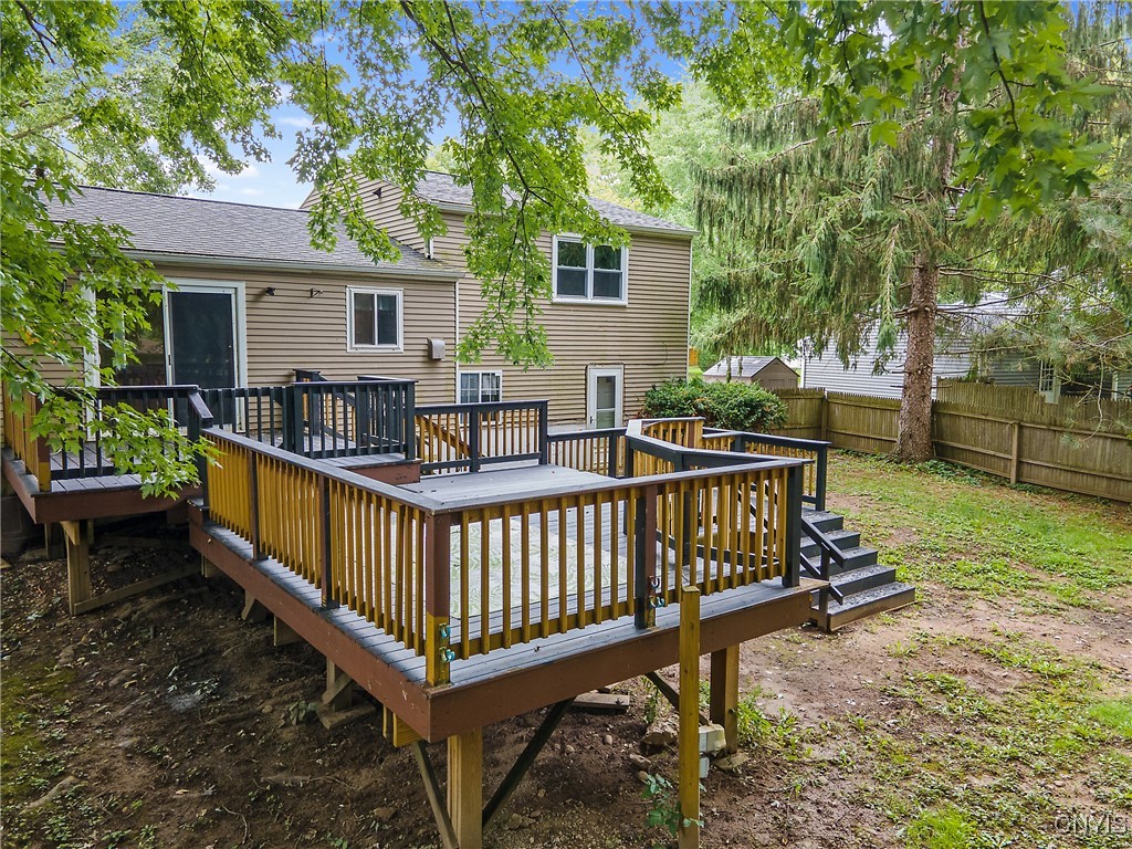 9582 Tagus Lane Cicero, NY 13029 - Photo 28 of 30 And even with the size of the deck, there is still