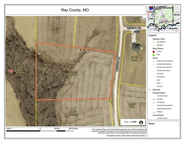 $65,000 | Lot 34 Airfield Lane, Richmond, MO 64085