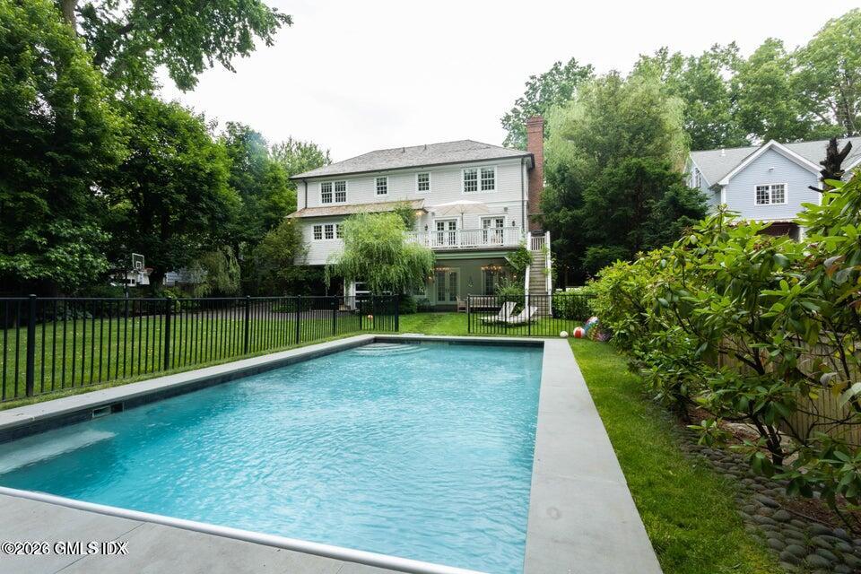 42 Breezemont Avenue Riverside, CT 06878 - Photo 24 of 25 Fenced Pool Area