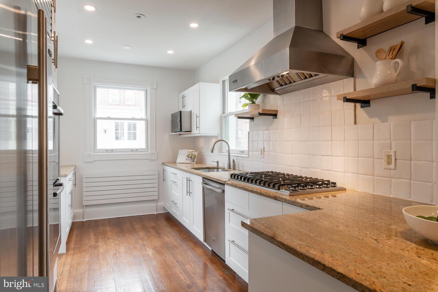 1206 T Street Northwest Washington, DC 20009 - Photo 12 of 34 Large kitchen with a lot of storage!