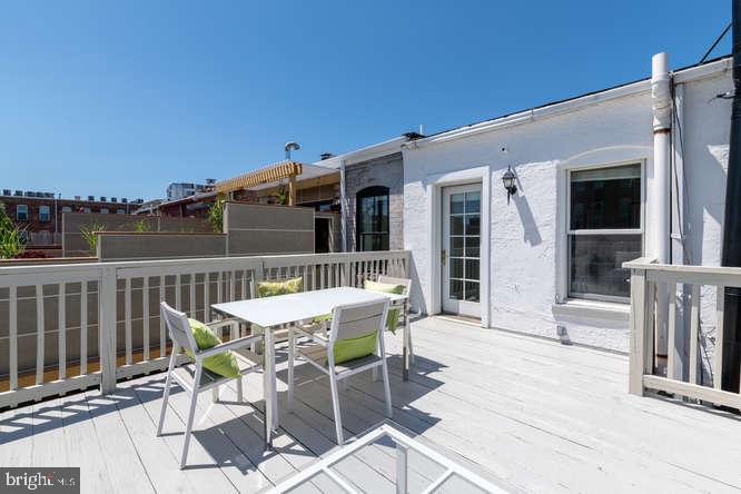 1206 T Street Northwest Washington, DC 20009 - Photo 31 of 34 Roof deck!