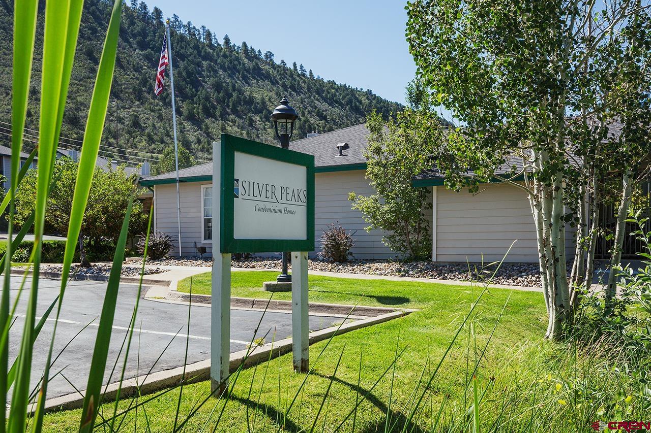 1100 Goeglein Gulch Road, Unit 167 Durango, CO 81301 - Photo 20 of 20 a view of a house with backyard and sitting area