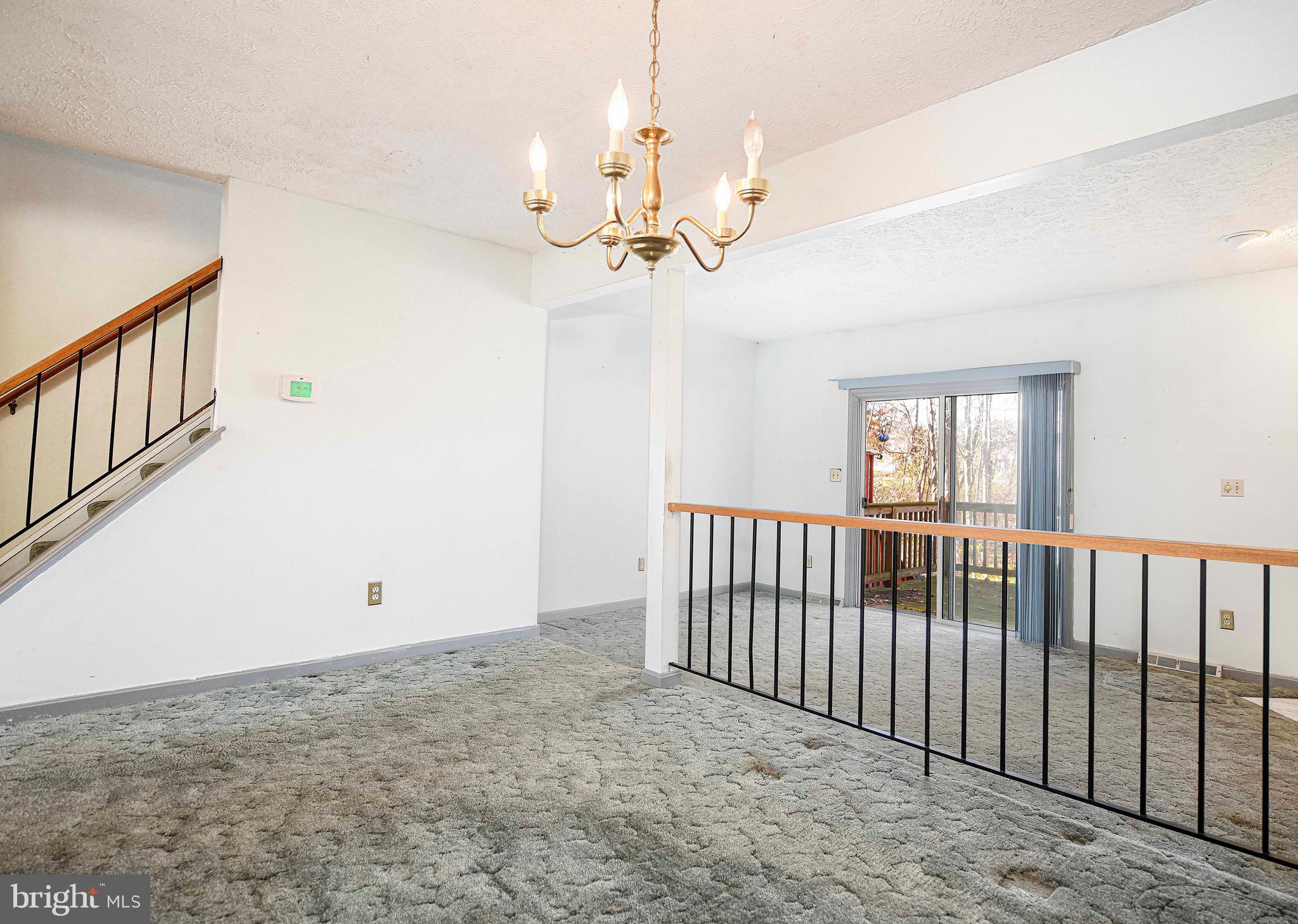 2916 Carlyle Court Abingdon, MD 21009 - Photo 13 of 30 Stairs to upper level & view from dining room