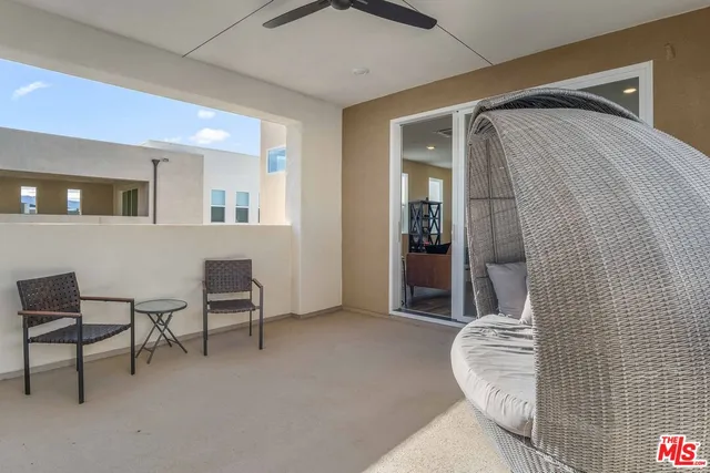 a view of a livingroom with furniture and a couch
