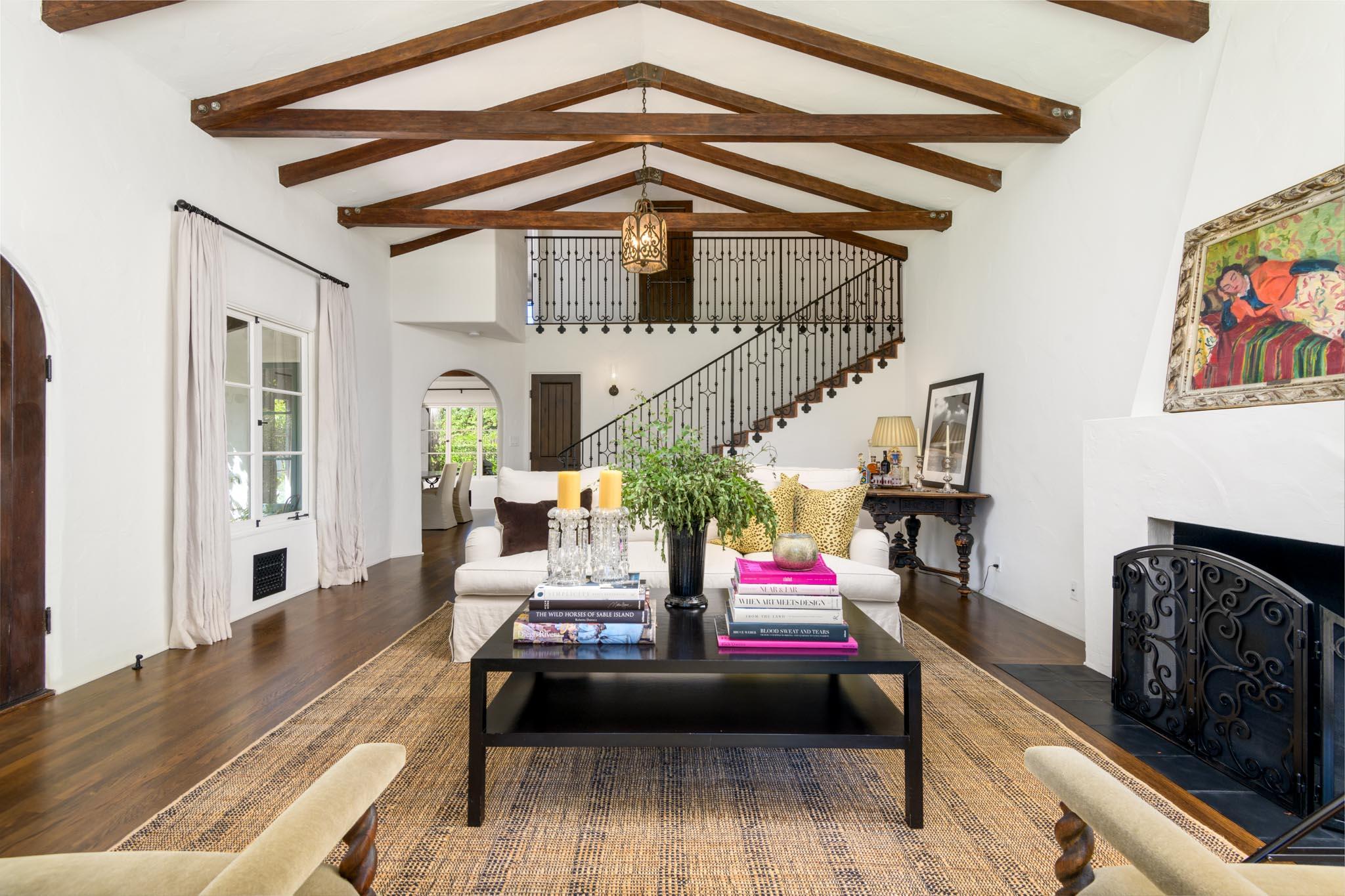 1530 Lingate Lane Montecito, CA 93108 - Photo 5 of 23 a living room with furniture and wooden floor