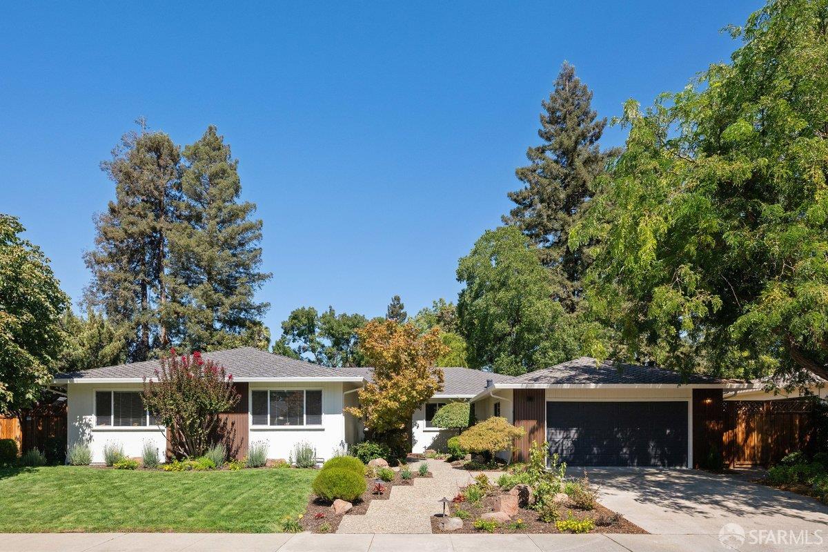 714 Wimbledon Road Walnut Creek, CA 94598 - Photo 3 of 58 front view of a house with a yard
