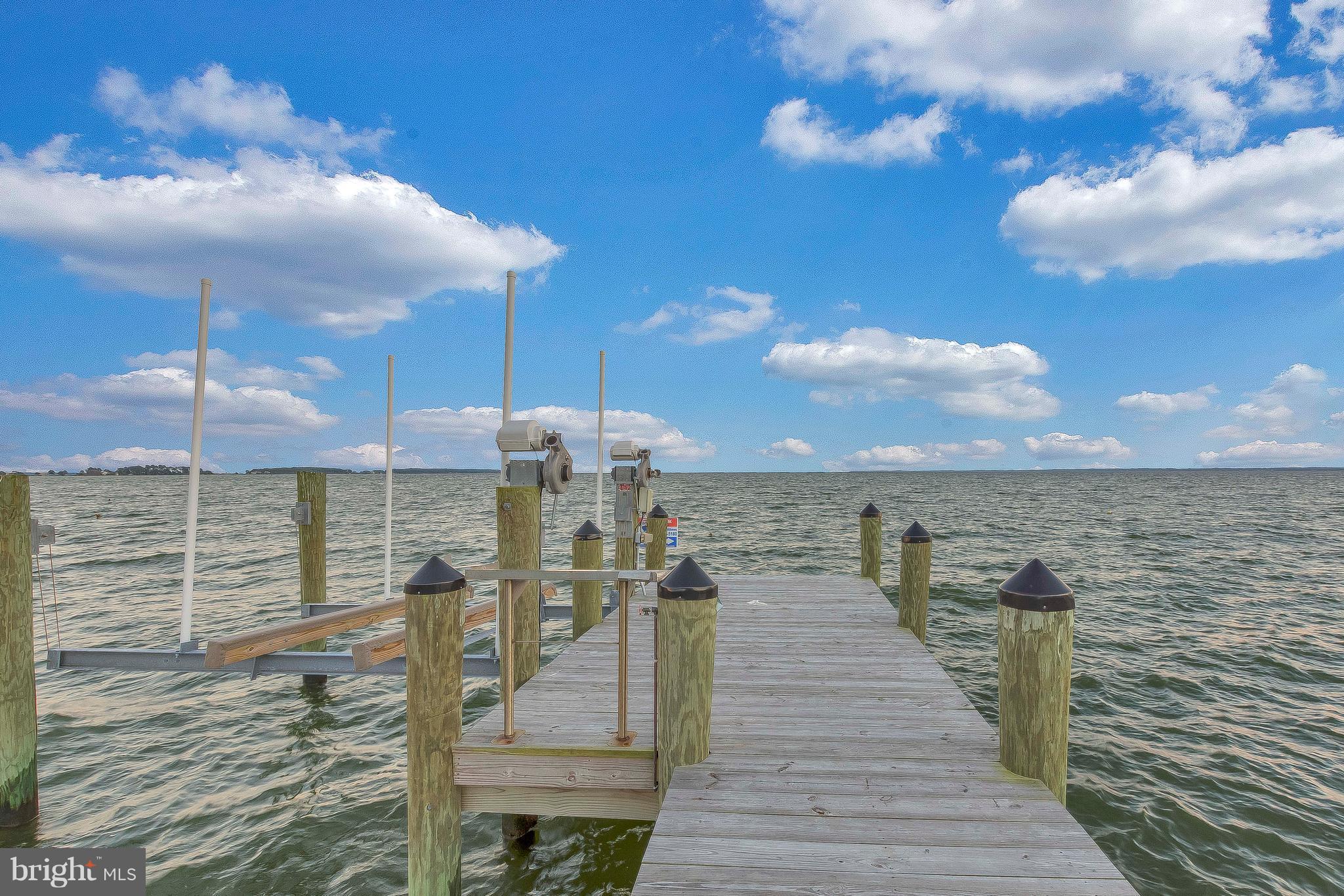 45092 Lighthouse Road Piney Point, MD 20674 - Photo 25 of 30 Pier, boat lift and jet ski lift