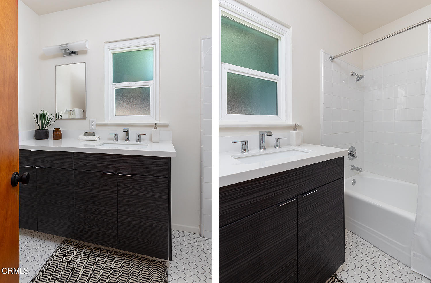 295 Malcolm Drive Pasadena, CA 91105 - Photo 21 of 37 Bathroom #2 off laundry & Bedroom 3