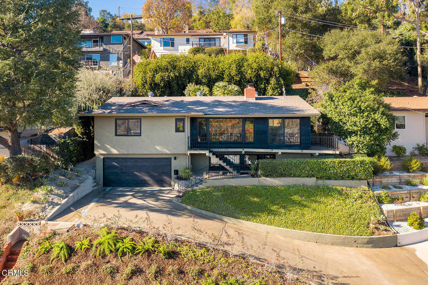 295 Malcolm Drive Pasadena, CA 91105 - Photo 35 of 37 Aerial View