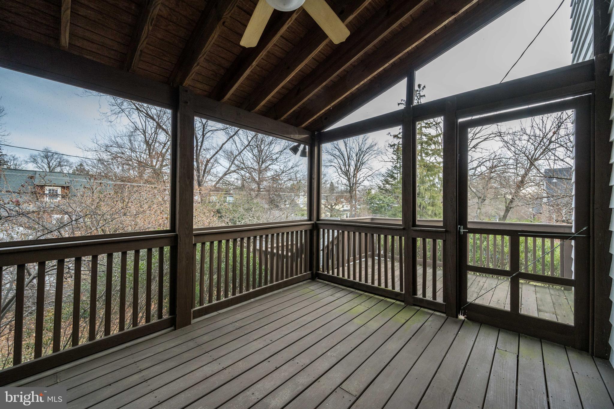 706 Anneslie Road Baltimore, MD 21212 - Photo 49 of 56 Rear Screened Porch