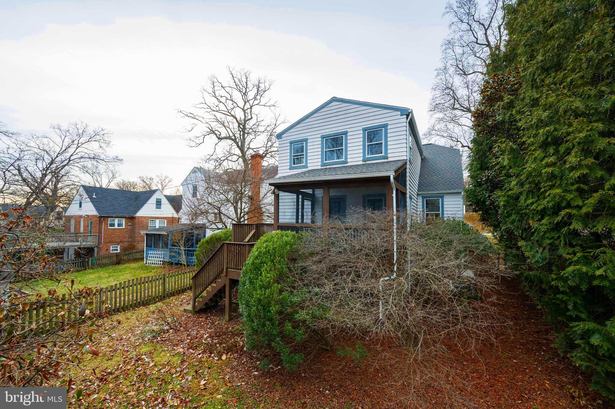 706 Anneslie Road Baltimore, MD 21212 - Photo 52 of 56 Rear View of Home