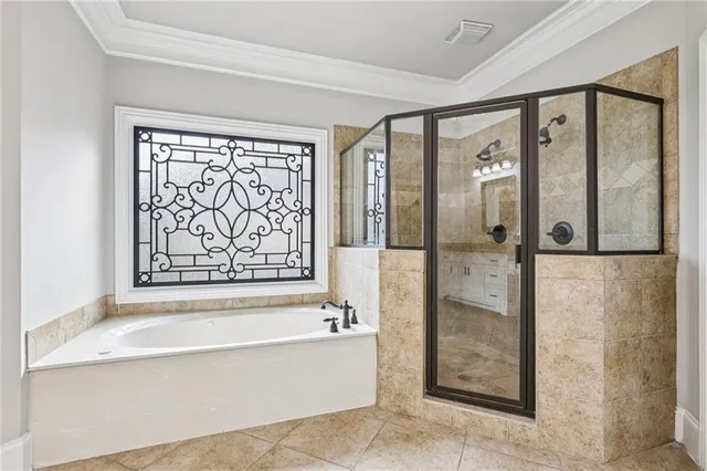 a view of small space with racks on the wall