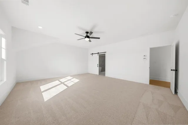 a bathroom with double vanity sink and a mirror