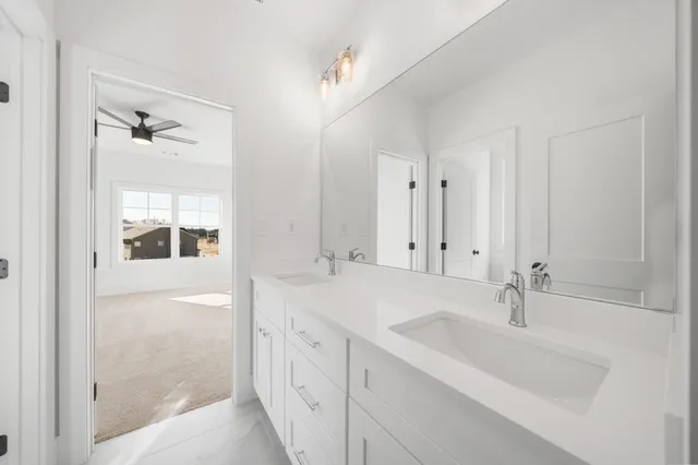 a view of a backyard of the house