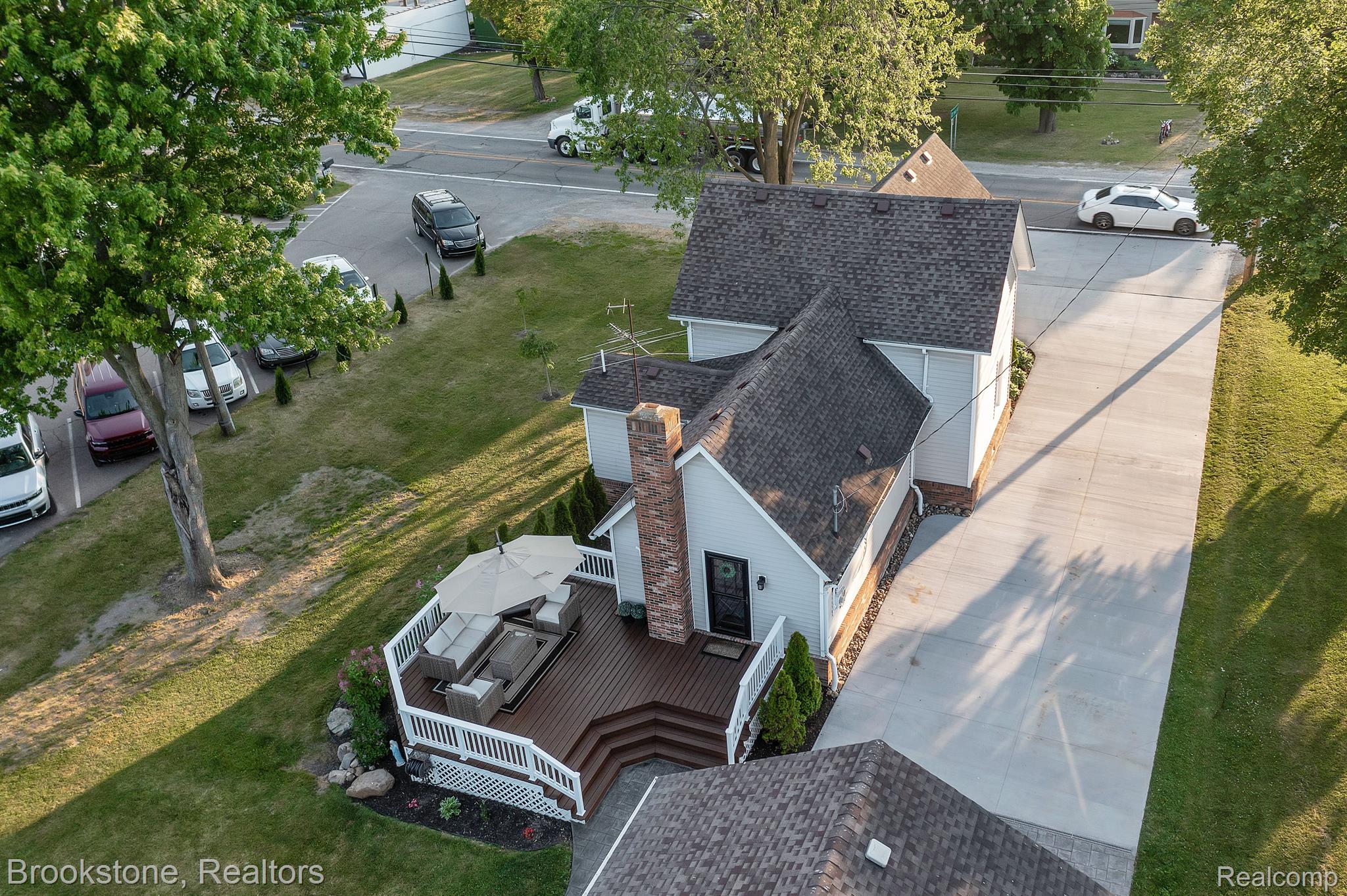 59074 Romeo Plank Road Ray, MI 48096 - Photo 34 of 48 Drone Shot