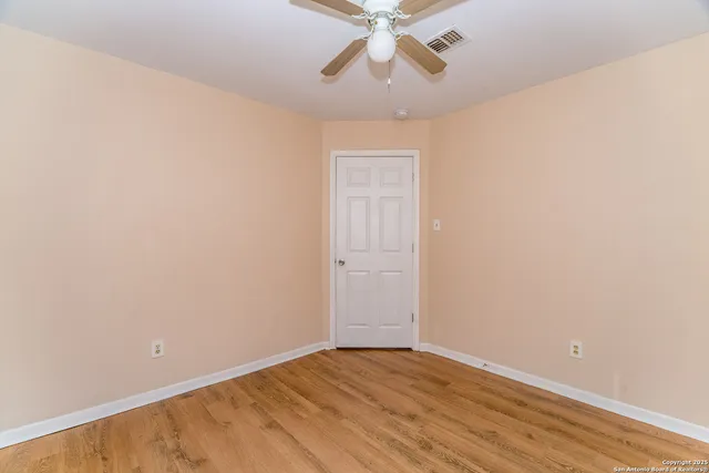 wooden floor in an empty room