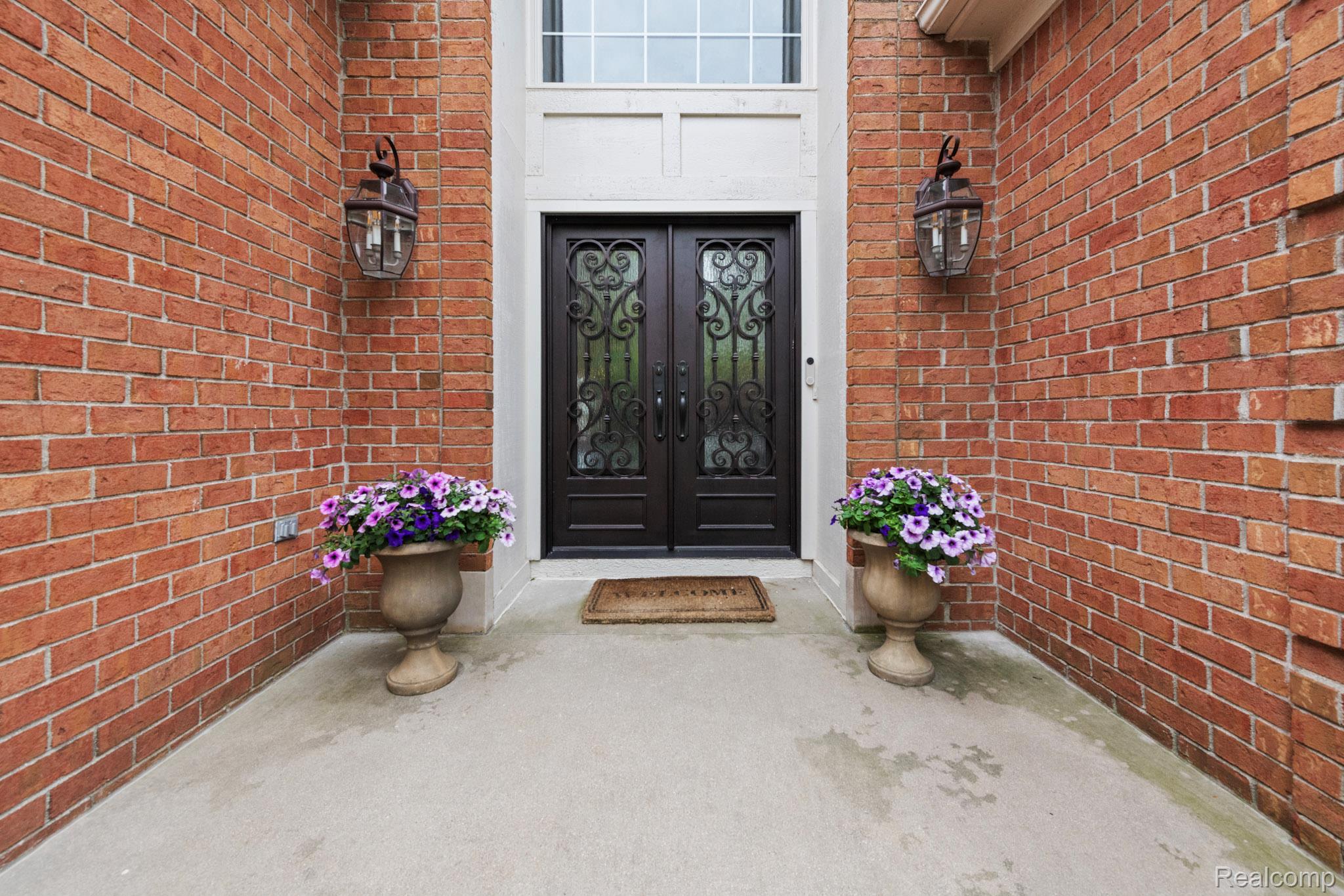 1476 Werth Drive Rochester, MI 48306 - Photo 4 of 55 beautiful heavy iron front door!
