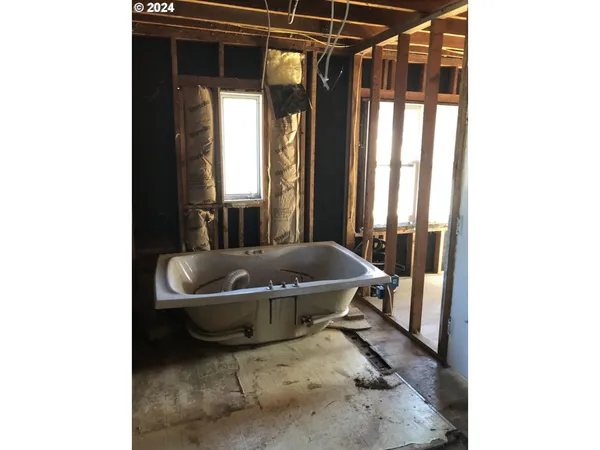 a living room with a couch and a table