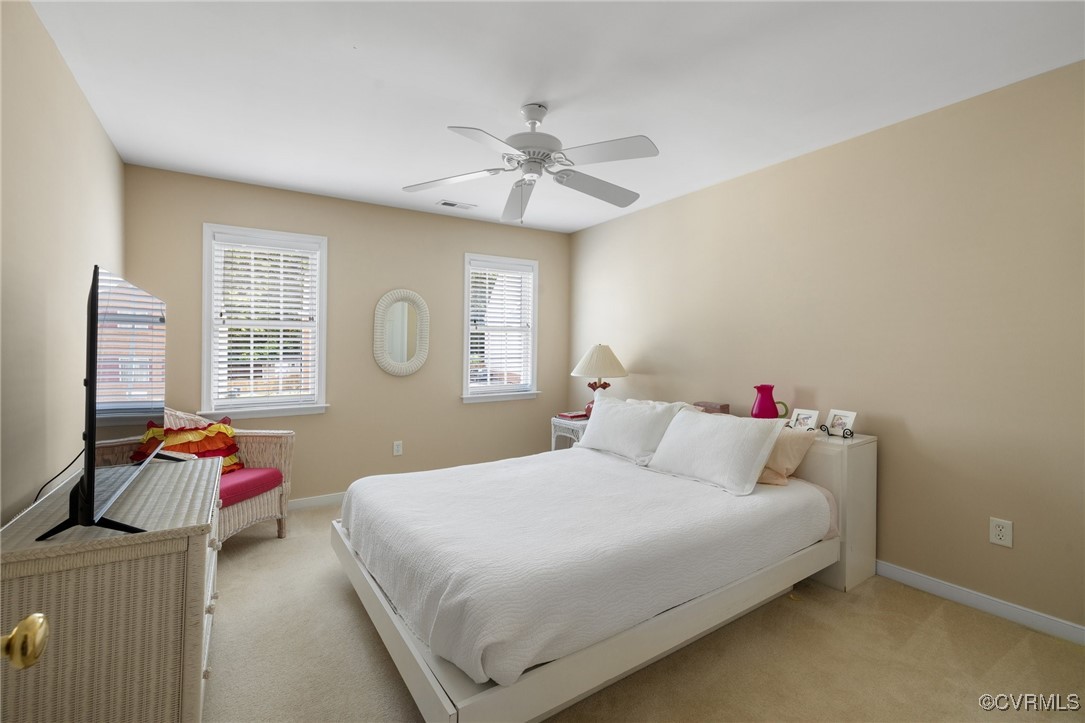 2137 Dogtown Road Goochland, VA 23063 - Photo 16 of 40 Bedroom with light carpet, baseboards, and ceiling