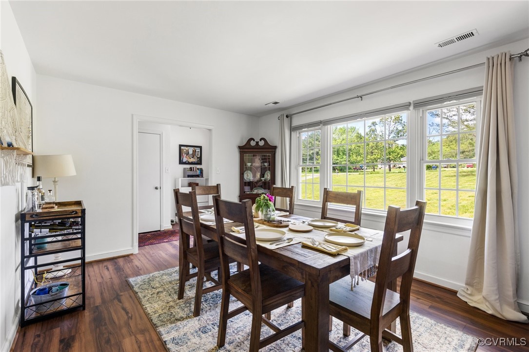 2137 Dogtown Road Goochland, VA 23063 - Photo 6 of 40 Dining space featuring wood finished floors and ba