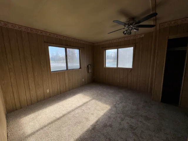 a view of a green field