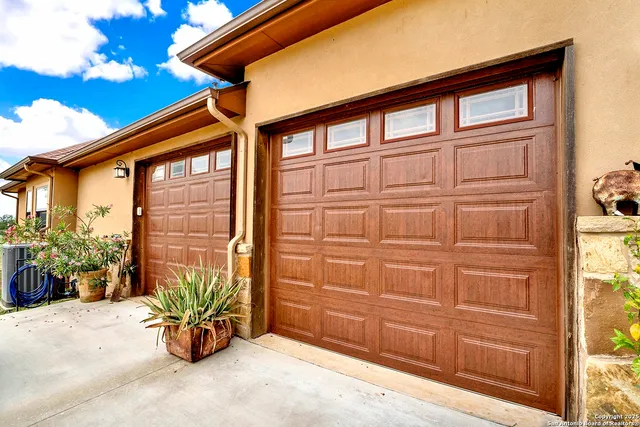 a front view of a house having yard