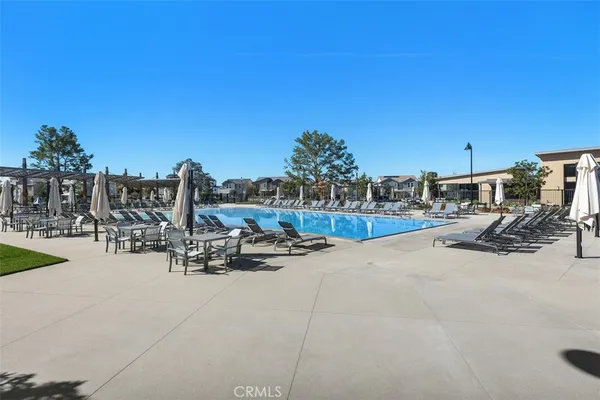 a view of a building with a yard