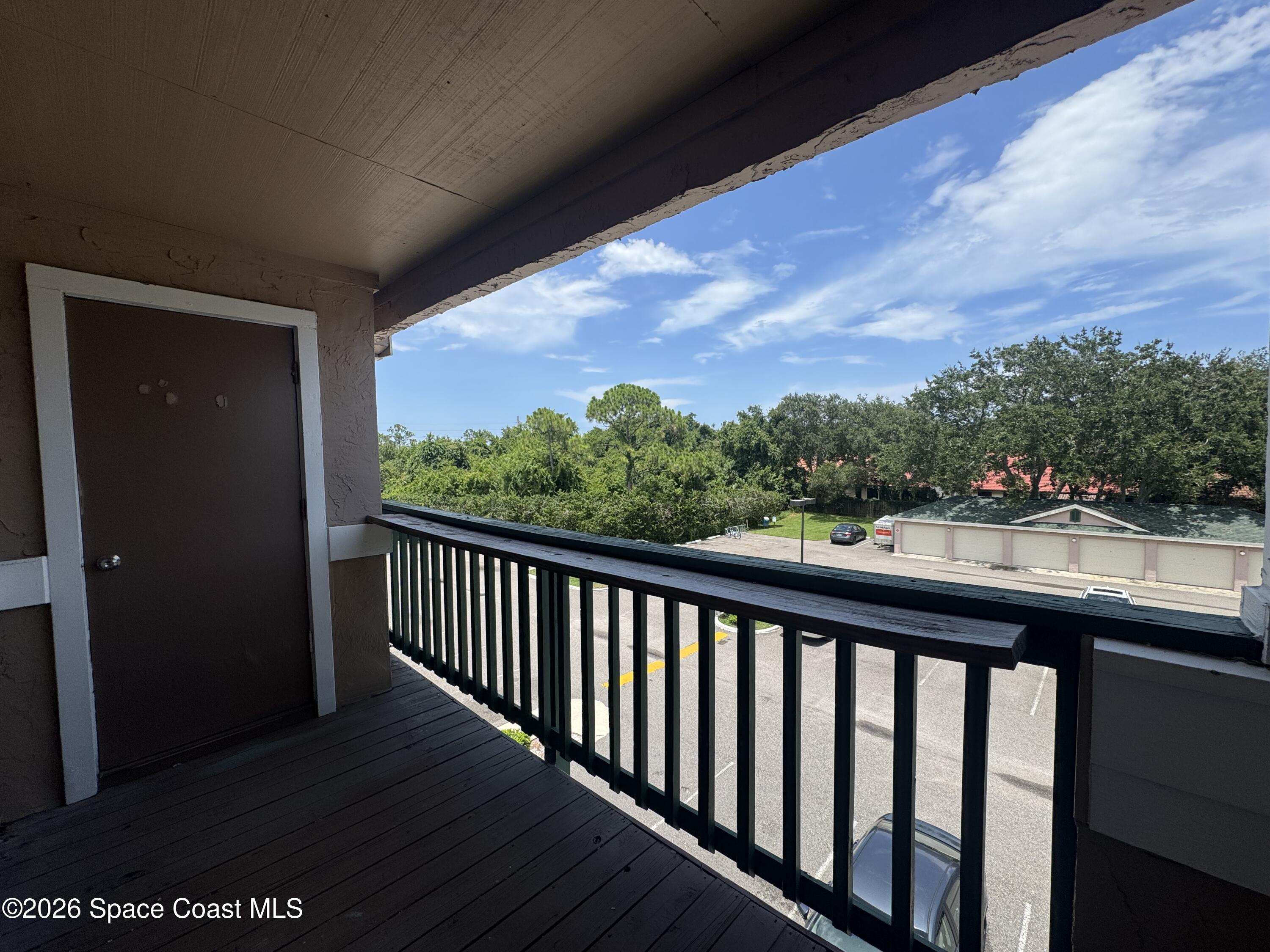 7667 North Wickham Road, Unit 223 Melbourne, FL 32940 - Photo 13 of 18 Balcony